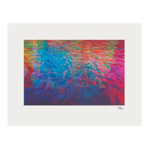 1993 Philippe Fresco Reflections Screen Print