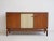 Teak Sideboard with Fabric and Brass Details by Ilmari Tapiovaara for La Permanente Mobili Cantù, 1960s For Sale - Image 15 of 15