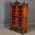 Wood Antique Biedermeier Display Cabinet in Walnut, 1860 For Sale - Image 7 of 18