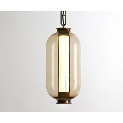 Glass Bai T Ba Ba Suspension Lamp by Neri and Hu for Pararachilna For Sale - Image 3 of 10