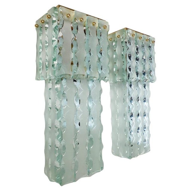 Mid-Century Modern Murano Wall Sconces from Mazzega, Italy, 1960s, Set of 2 For Sale - Image 16 of 16
