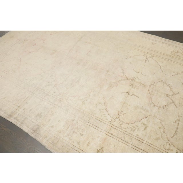 Early 20th Century Zabihi Collection Turkish Mercerized Cotton Rug - 6'7" x 9'11" For Sale - Image 9 of 12