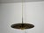 1st Edition Brass Pendant Lamp with Counterweight attributed to Florian Schulz, 1960s For Sale - Image 14 of 17