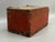 Rustic Early 20th Century Red and Black Hand Made Pine Primitive Box For Sale - Image 3 of 15