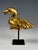 Wood Antique Folk Art Giltwood Mythical Duck Sculpture, 1850 For Sale - Image 7 of 12
