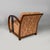Art Deco Italian Armchairs in Wood and Fabric, 1930s, Set of 2 For Sale - Image 4 of 18