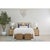 The Cannes Three Drawers Wood Nightstand brings warmth and natural texture to your bedroom with its solid oak construction...