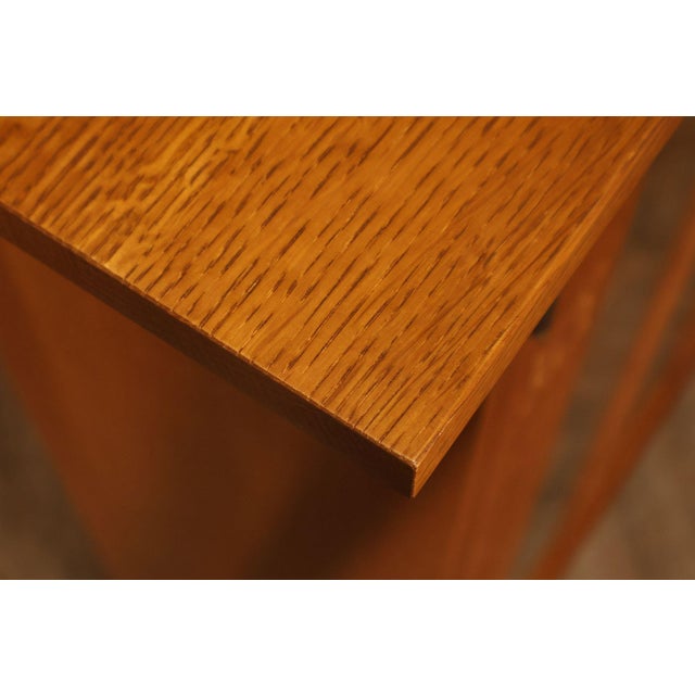 Stickley Harvey Ellis Mission Oak Inlay Bookcase For Sale - Image 12 of 18