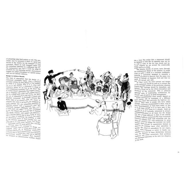 "Interiors Book of Restaurants" 1960 Atkin, William Wilson & Adler, Joan For Sale - Image 9 of 15