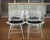 Bertoia Side Chairs with Cushion by Harry Bertoia for Knoll International, Set of 4, in Very Good conditions. Designed...