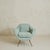 Italian Armchair with Boucle Upholstery in the Manner of Gio Ponti, 1950s For Sale - Image 4 of 11