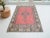 Mid-Century Modern Distressed Area Rug Hand Knotted Muted Color Oushak Medallion Rug - 3'10'' X 6'3'' For Sale - Image 3 of 15