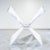 Minimalism 1970s Vintage Lucite Butterfly Console Base For Sale - Image 3 of 8