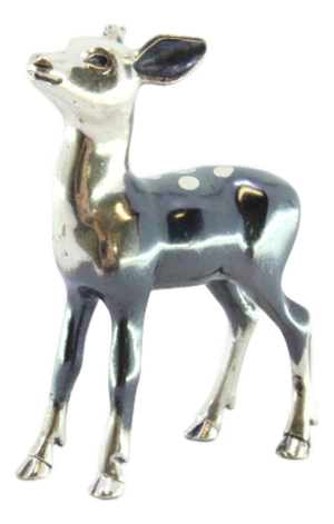 Deer in Nieled Silver