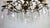 Metal French Brass Crystal Eight-Light Chandelier, 1950s For Sale - Image 7 of 12
