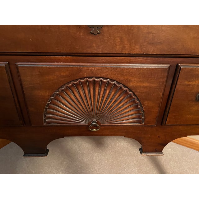 Highboy Hardwood Dresser - Early 20th Century (Mahogany) For Sale - Image 4 of 5