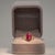 Modern 3.5Ct Star Ruby Ring With Earth Mined Diamonds Accents: Solid 14k Gold, Size 6.75 For Sale - Image 3 of 8