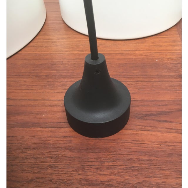 Mid-Century German Space Age White Pendant Lamp from Staff Leuchten For Sale - Image 9 of 12