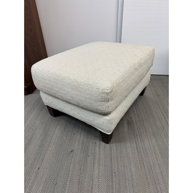 Custom HMS Furniture for Sunrise Home Arm Chair + Ottoman For Sale - Image 13 of 14