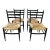 Mid 20th Century Rush Seat Dining Chairs - Set of 4 For Sale - Image 12 of 12