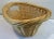 Vintage Wicker Oval Shaped Basket For Sale In Dallas - Image 6 of 9