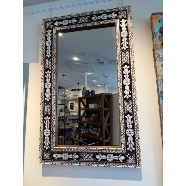 Intricate Detailing Hand Made in Mother of Pearl and Bone Inlay