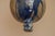 Blue Mid Century Modern Hanging Stoneware Ceramic Drip Glaze Planter Pot For Sale - Image 8 of 9