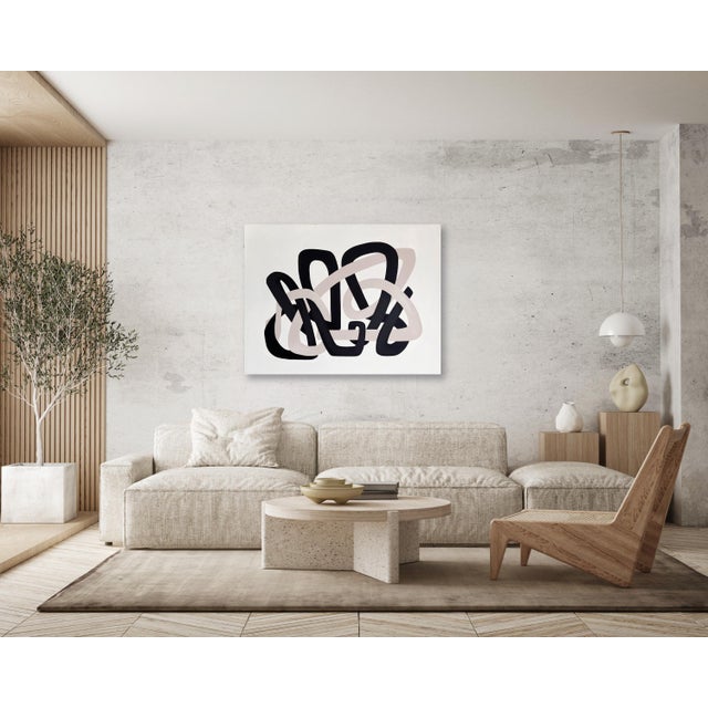 "Strings" is a series of three large-scale acrylic paintings on canvas created in 2025 by Amanda Andersen, each measuring...