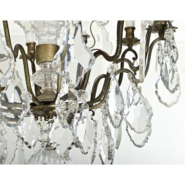 French 19th Century Louis XVI Style Chandelier For Sale - Image 11 of 12