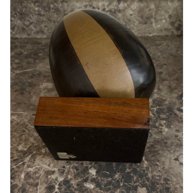 Harrison Mcintosh Harrison McIntosh Ceramic Geometric Egg For Sale - Image 4 of 12