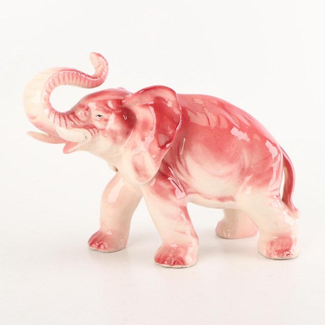 Vintage Nippon Japanese Porcelain Elephant Figurine Set 11 Pieces
