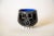 Black, White and Cobalt Blue Ceramic Abstract Bowl Signed Goldenberg For Sale - Image 11 of 11