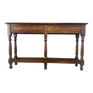 Traditional Console Table For Sale