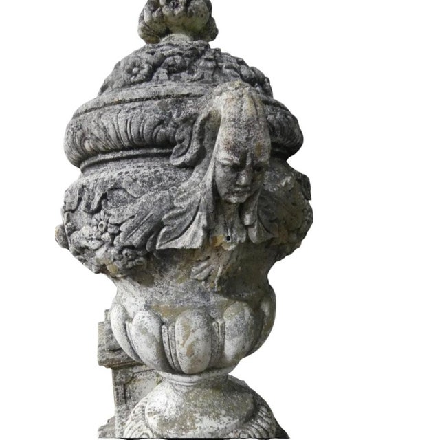 Vases on Pedestals, 1950s For Sale - Image 6 of 12