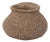 Braided Weave Cement Vase 10"D For Sale