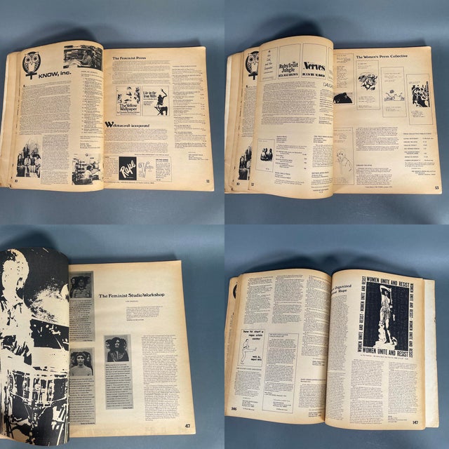 Vintage '73 New Woman's Survival Catalog Rennie & Grimstad Feminism Xxl