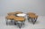 Tan Coffee Tables by Gio Ponti for Isa Bergamo, Italy, 1950s, Set of 7 For Sale - Image 8 of 15