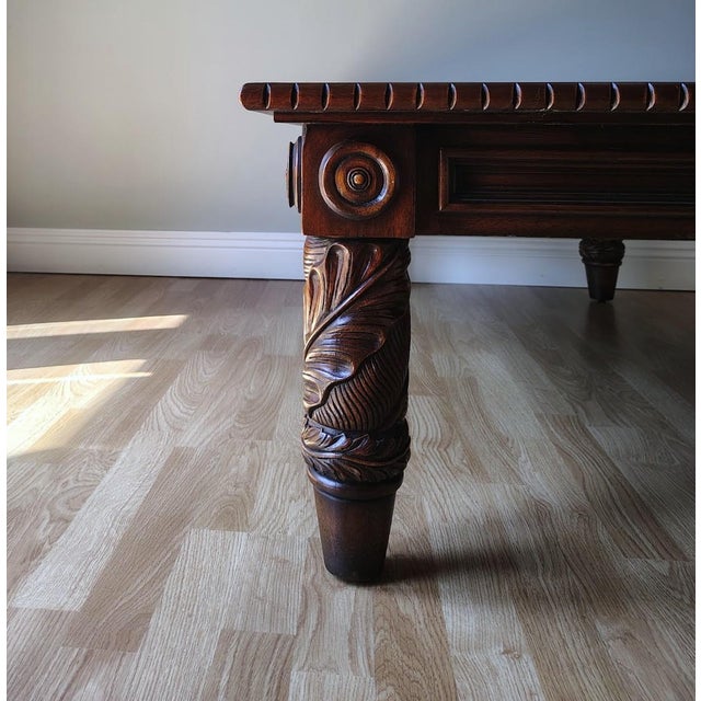 Vintage Ralph Lauren Dutton Safari Cocktail Coffee Table For Sale - Image 13 of 18