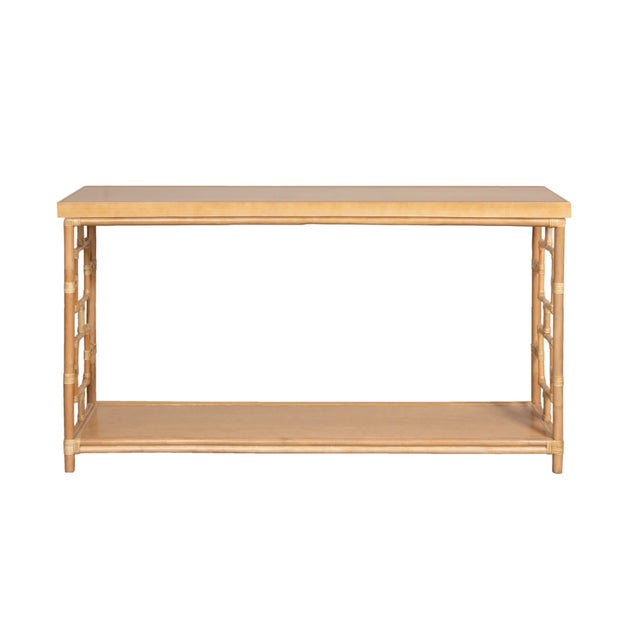 David Francis Sobe Console, Natural For Sale - Image 4 of 8