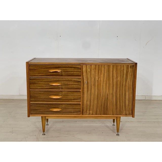 Vintage German Sideboard in Walnut For Sale - Image 13 of 13