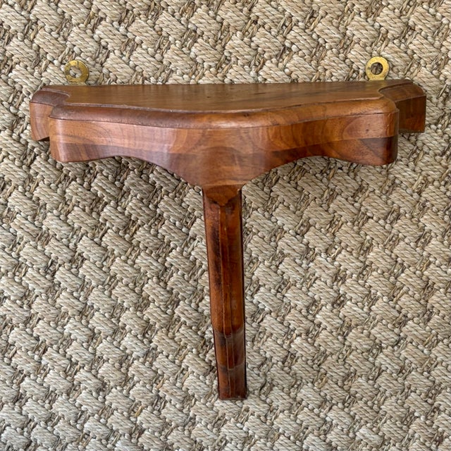 Small vintage carved wall shelf. Perfect perch for your favorite vase or statuette. Most items found at Pub & Oasis are...