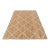 Modern Geometric Bohemian Jute Rug 2.6x8 Ft. For Sale