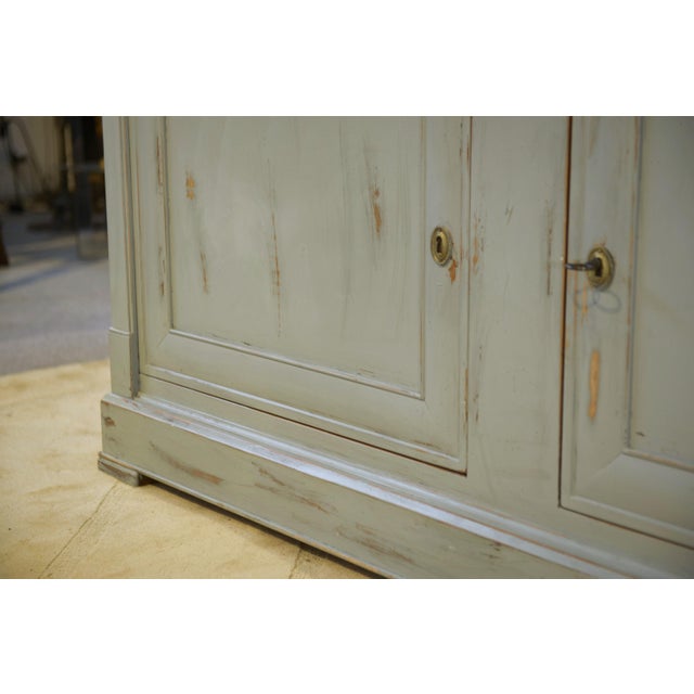 Patinated Two-Part Buffet by Crozatier, 1980s For Sale - Image 10 of 14