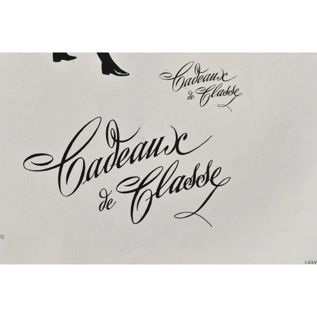 Vintage French Men's Fashion Advertisement Page For Sale In San Francisco - Image 6 of 8