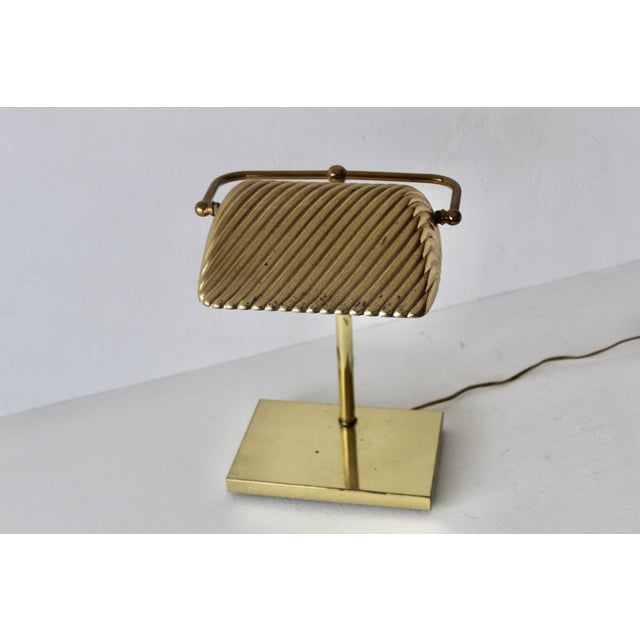 Vintage George Kovacs Brass Bankers Piano Desk Lamp For Sale - Image 12 of 18