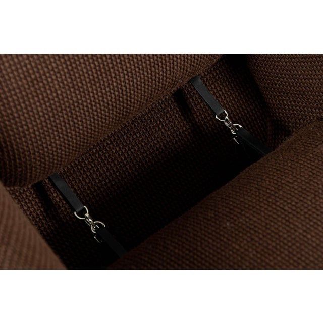 Early Restored Mid Century Brown Womb Lounge Chair by Saarinen for Knoll, Multiples/Custom Available For Sale - Image 13 of 17