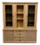 Italian Rattan and Bamboo Display Cabinet from Dal Vera, 1970s For Sale