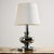 Beige Vintage Chrome Table Lamp, 1970s For Sale - Image 8 of 8