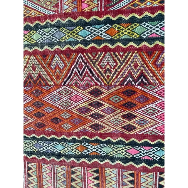 1970s Vintage Moroccan Kilim Runner For Sale - Image 5 of 18