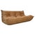 This Togo has been reupholstered with new foam and leather, preserving its shape & iconic looks. As a result of the...